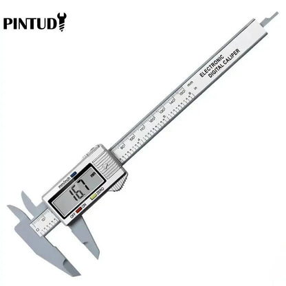 Digital Vernier Caliper Plastic Measuring Tool Mini Text Play Caliper For Students DIY Woodworking  8