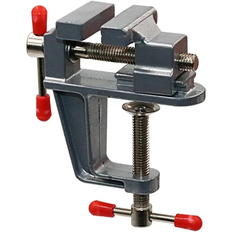 Small 35 Aluminum Miniature Bench Vise Table Clamp Tool for Jewelry  Hobby Work