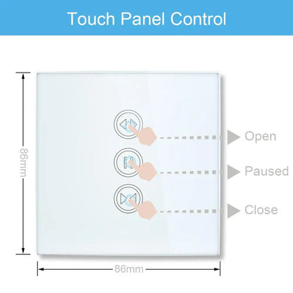 Smart WiFi Curtain Switch Smart Life Roller Shutter Electric Motor Compatible With Google Home  Ale 5
