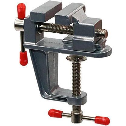 Aluminum Mini Bench Vise MultiFunctional Table Clamp Jewelers Hobby Craft Small Tool Vice For DIY R 4
