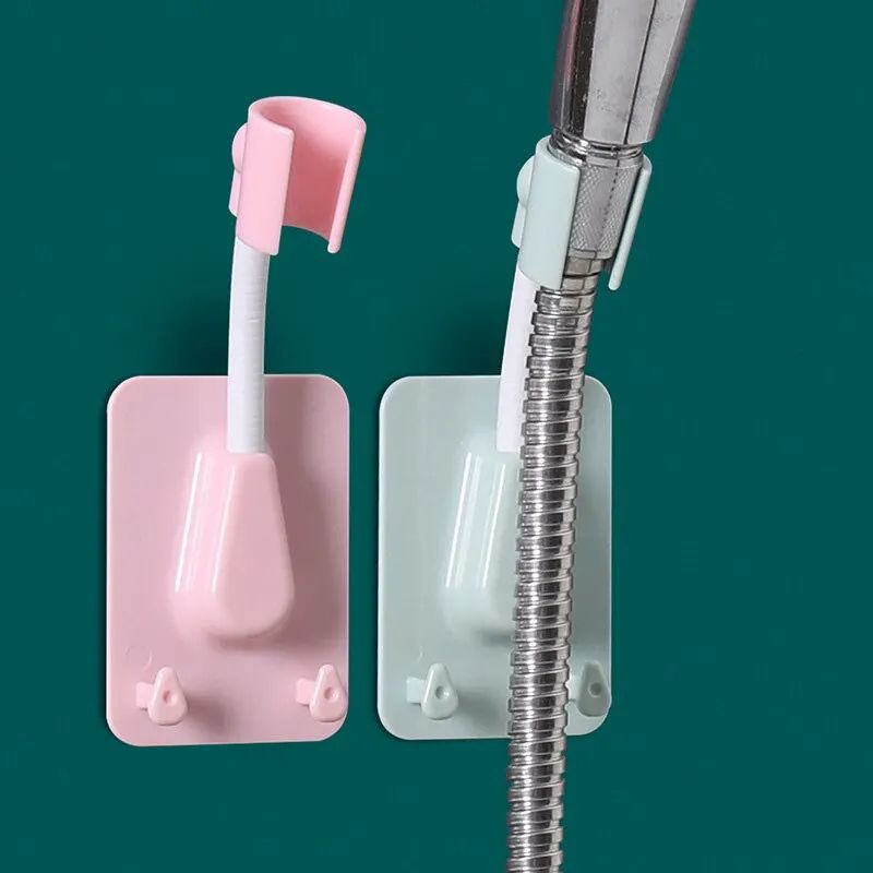 Shower Head Holder  Adjustable SelfAdhesive Wall Mount Bracket Universal Handheld Showerhead Stand  1