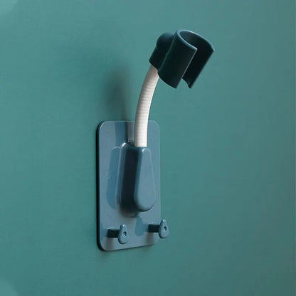 Shower Head Holder  Adjustable SelfAdhesive Wall Mount Bracket Universal Handheld Showerhead Stand  6
