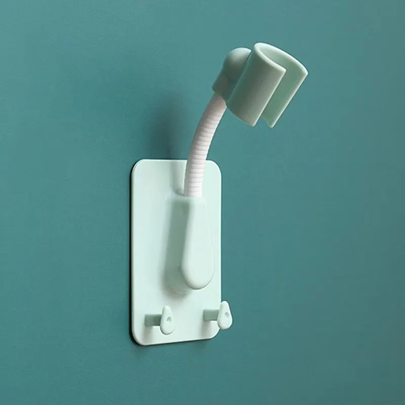 Shower Head Holder  Adjustable SelfAdhesive Wall Mount Bracket Universal Handheld Showerhead Stand  7