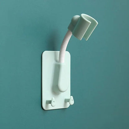 Shower Head Holder  Adjustable SelfAdhesive Wall Mount Bracket Universal Handheld Showerhead Stand  7