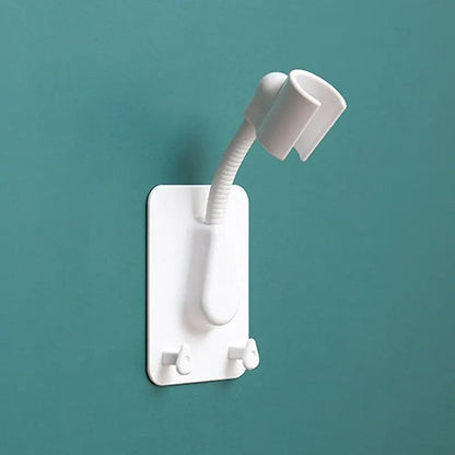 Shower Head Holder  Adjustable SelfAdhesive Wall Mount Bracket Universal Handheld Showerhead Stand  9