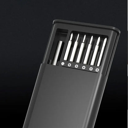 Magnetic Mini Screwdriver Set, 24-Piece Pocket Precision Repair Tool for PC, Phone & Electronics