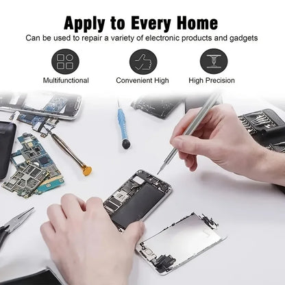 Magnetic Mini Screwdriver Set 24Piece Pocket Precision Repair Tool For PC Phone  Electronics 4