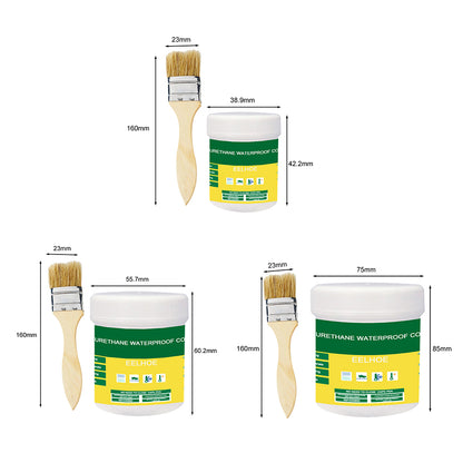 30300g Transparent Waterproof Coating Sealant Agent With Brush Invisible Paste Glue For Roof  Bathr 4