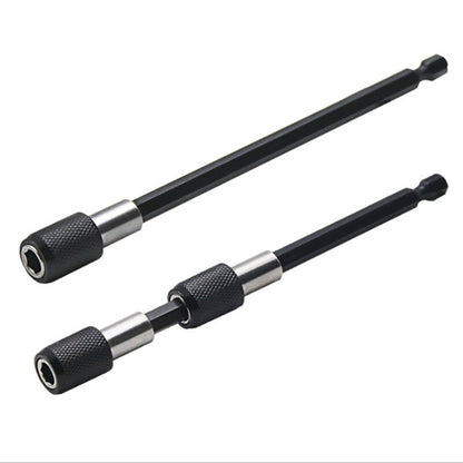 3PC Hexagonal Quick Release SelfLocking Extension Rod Set For Electric Drill  Screwdriver 2