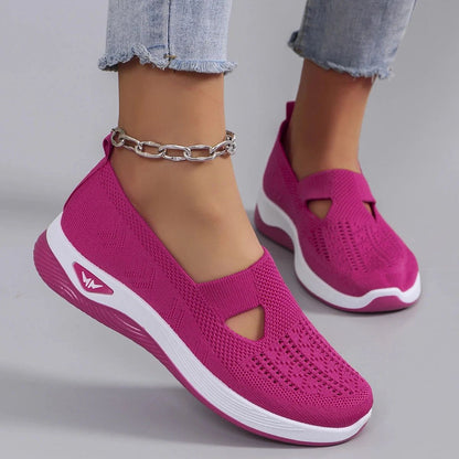 AirStride Womens Lightweight Breathable NonSlip Sneakers 5