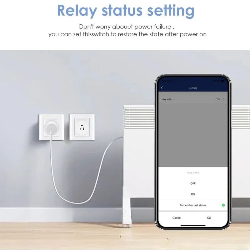 Tuya Smart WiFi Plug US Standard Wireless Outlet  Remote Control Smart Home Appliance Compatible Wi 5