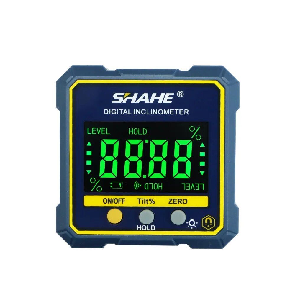 Magnetic Digital Angle Finder Protractor Inclinometer Level Cube With Backlight 1