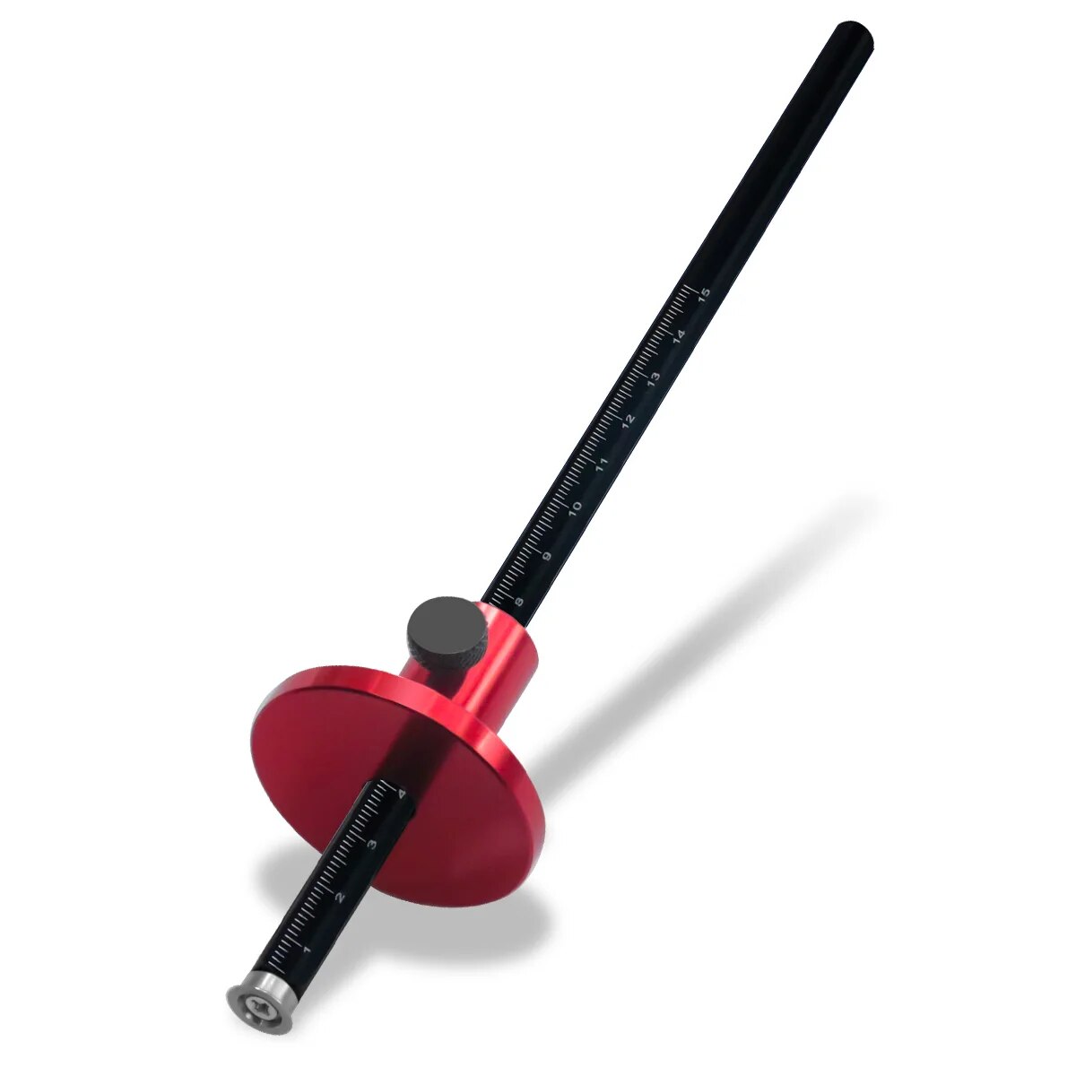 Wheel Marking Gauge Woodworking Scriber With Inch  MM Scale For Precise Mortise Measuring 4