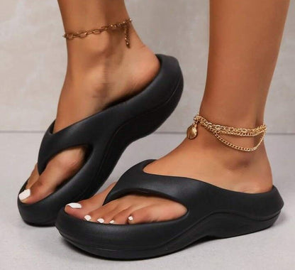 CloudLift EVA Platform Flip Flops  Womens NonSlip Summer Sandals With Soft Sole Comfort 2