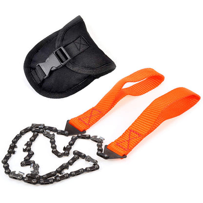 Portable 11Teeth HandDrawn Wire SawOutdoor Survival Saw Chain For Camping Hiking  Emergency Use 1