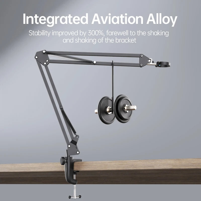 Adjustable Metal Microscope Arm Stand Flexible Bracket Mount For Coin Microscopes Compatible With D 1