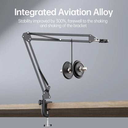 Adjustable Metal Microscope Arm Stand Flexible Bracket Mount For Coin Microscopes Compatible With D 1
