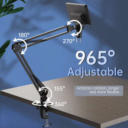 Adjustable Metal Microscope Arm Stand Flexible Bracket Mount For Coin Microscopes Compatible With D 3