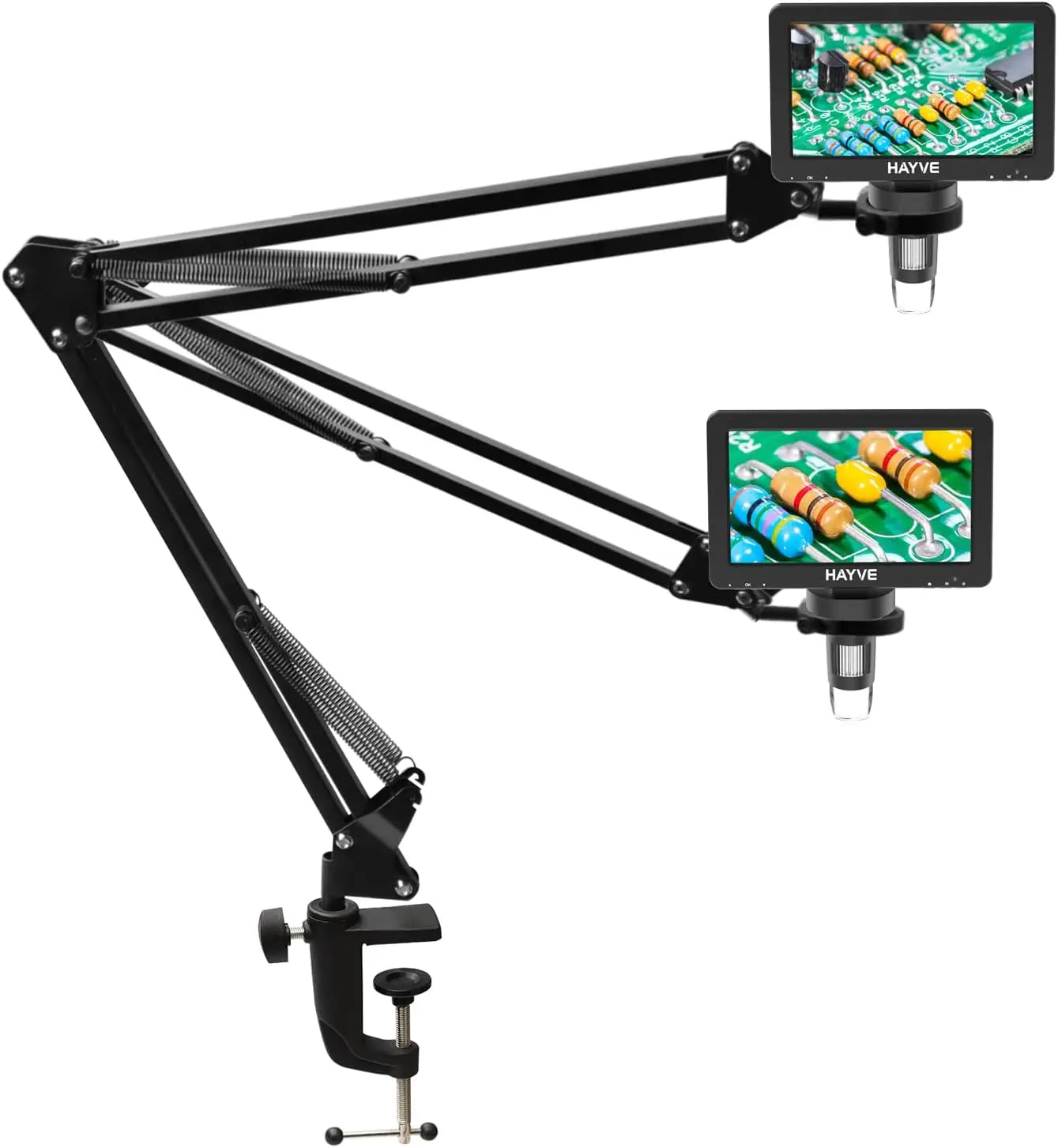 Adjustable Metal Microscope Arm Stand Flexible Bracket Mount For Coin Microscopes Compatible With D 6