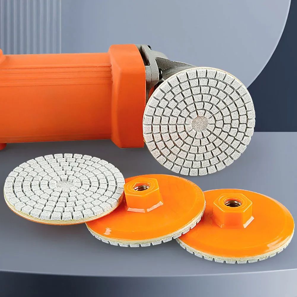 Polishing Pad Disc Wet Dry Abrasive Sanding Tool For Granite Marble Concrete Stone Countertop Buffi 2