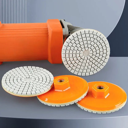 Polishing Pad Disc Wet Dry Abrasive Sanding Tool For Granite Marble Concrete Stone Countertop Buffi 2