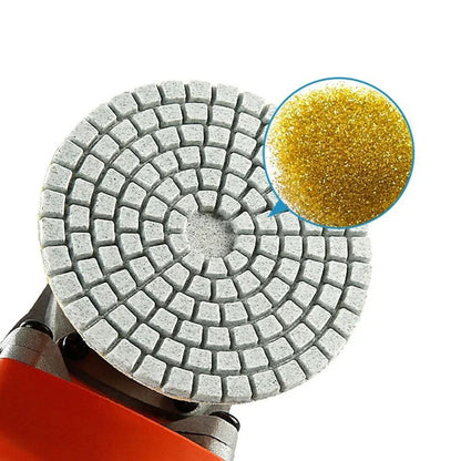Polishing Pad Disc Wet Dry Abrasive Sanding Tool For Granite Marble Concrete Stone Countertop Buffi 4