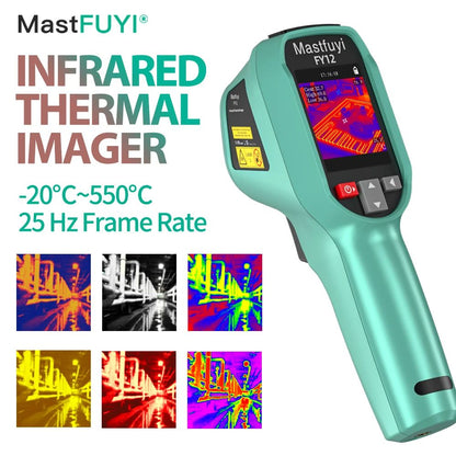 Handheld Thermal Imager, Rechargeable Infrared Camera, Durable, Waterproof & Dustproof Design