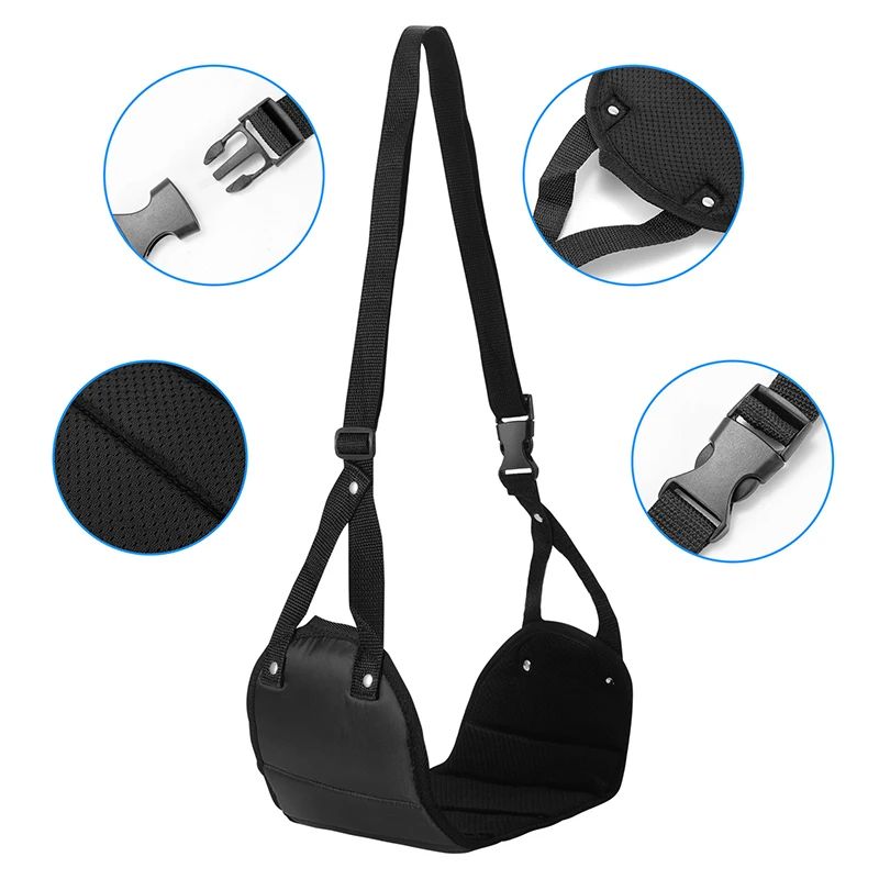 Portable Adjustable Footrest Hammock For Airplane Travel Leg Rest Foot Sling For Long Flights Bus T 2