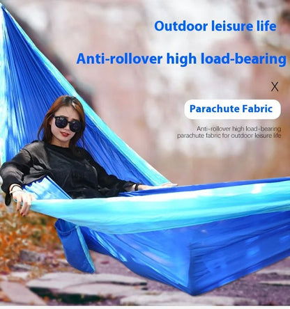 Portable UltraLight Travel Camping Hammock Breathable QuickDrying Parachute Nylon Ideal For Outdoor 1