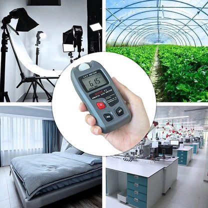 Portable Lux Meter Digital Illuminometer Light Tester Fc With LCD Screen  Sensor 2