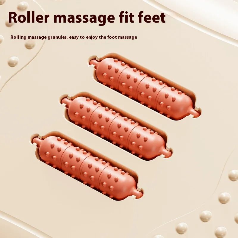 Ergonomic Scalebeard Under Desk Footrest With Massage Rollers Comfortable Foot Stool For Desk Leg S 4
