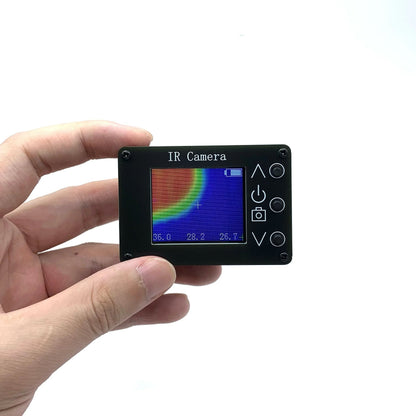 Pixel Digital Infrared Thermal Imaging Camera Temperature Sensor Portable Thermal Imager With LCD D 3
