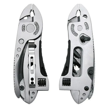 Multitool Pliers Pocket Knife Screwdriver Set Adjustable Wrench Jaw Spanner Repair Kit For Outdoor  4