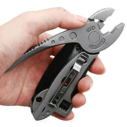 Multitool Pliers Pocket Knife Screwdriver Set Adjustable Wrench Jaw Spanner Repair Kit For Outdoor  1