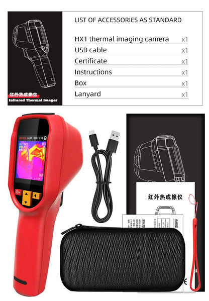 Handheld Thermal Imager Industrial Infrared Camera 15 Color Modes Ideal For PCB Pipeline  Fire Safe 6