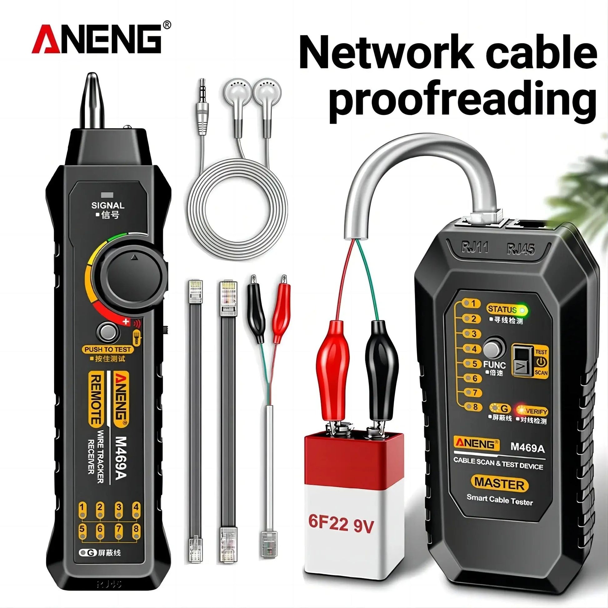 Smart Network Cable Tester LAN Wire Tracker  Finder For Network Repair  Electrical Diagnostics 1