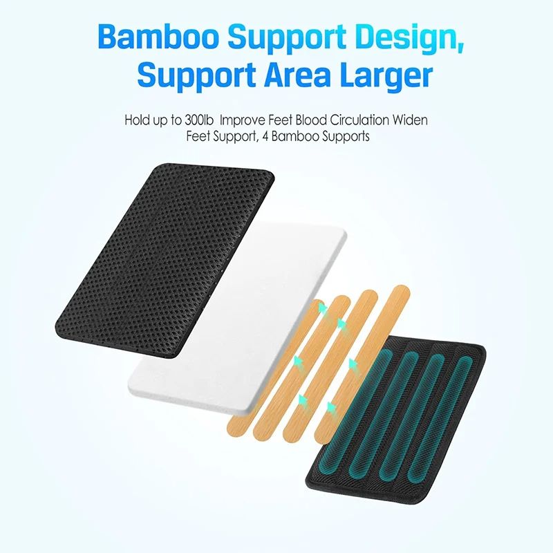 Airplane Foot Hammock With Removable Pad Adjustable Strap  Memory Foam Travel Foot Rest For Plane O 2