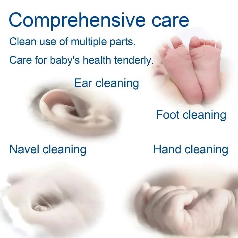 100pcs Per Pack Baby Cotton Swabs  DoubleEnded Ear Cleaning Sticks Healthy Cleaning Tools For Infan 5