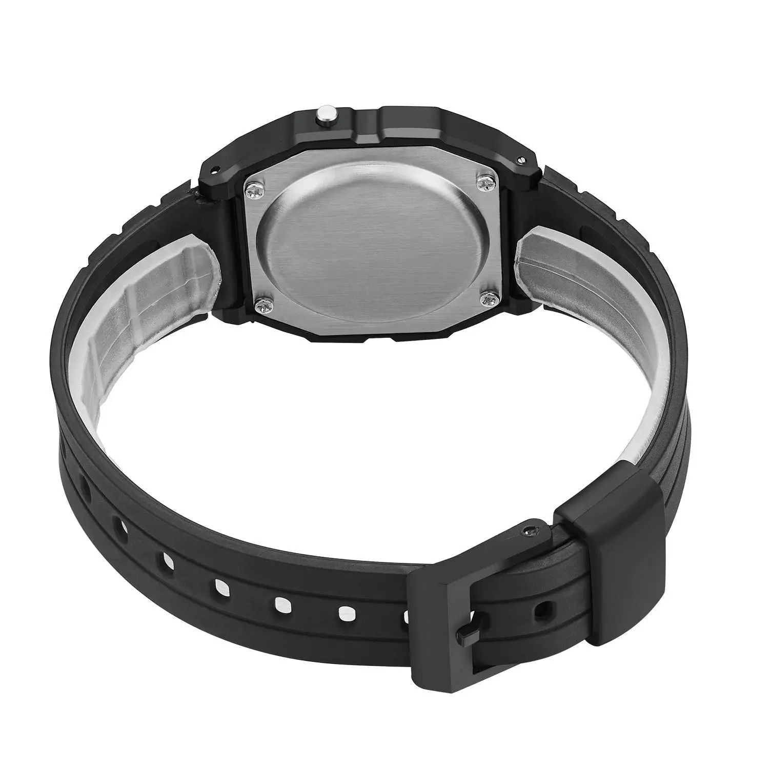 Men Digital Sports Watch Top Brand Simple Square LED Wristwatch With Casual Silicone Band Ideal Ele 5