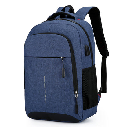 Waterproof USB Charging Backpack for Men Classic Large Capacity Travel Laptop  School Bag