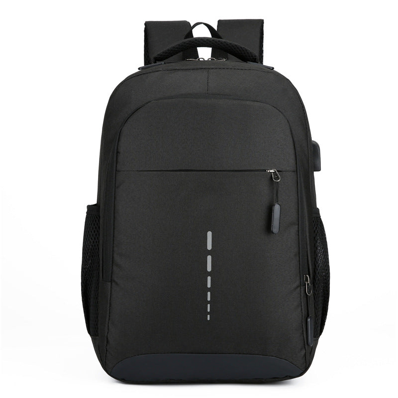 Waterproof USB Charging Backpack for Men Classic Large Capacity Travel Laptop  School Bag