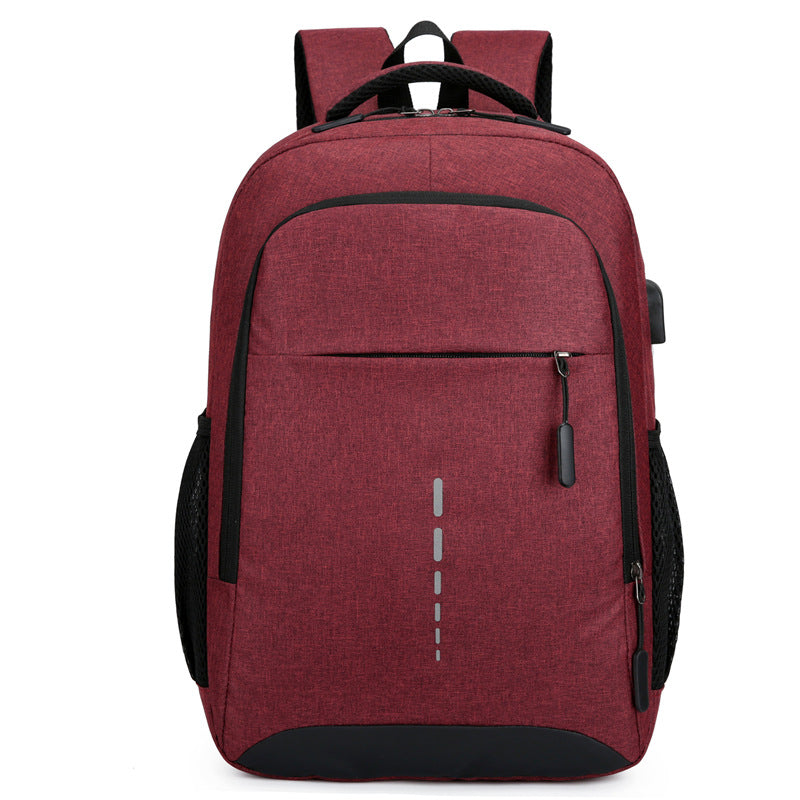 Waterproof USB Charging Backpack for Men Classic Large Capacity Travel Laptop  School Bag