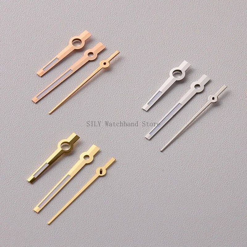 Modified Green Luminous Watch Hands Fits Movements Silver Gold Rose Gold Options 3