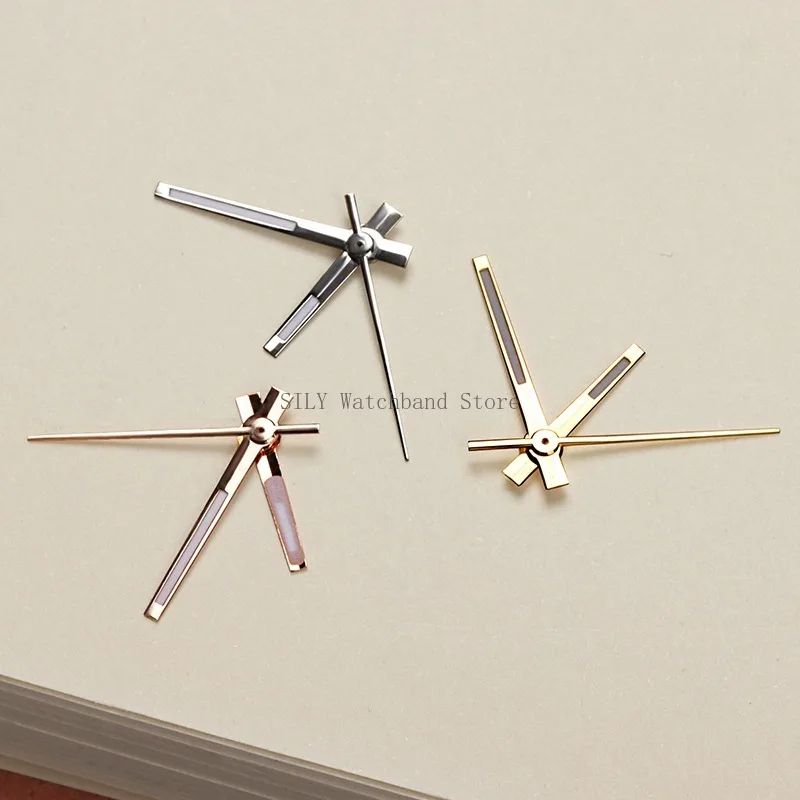 Modified Green Luminous Watch Hands Fits Movements Silver Gold Rose Gold Options 4
