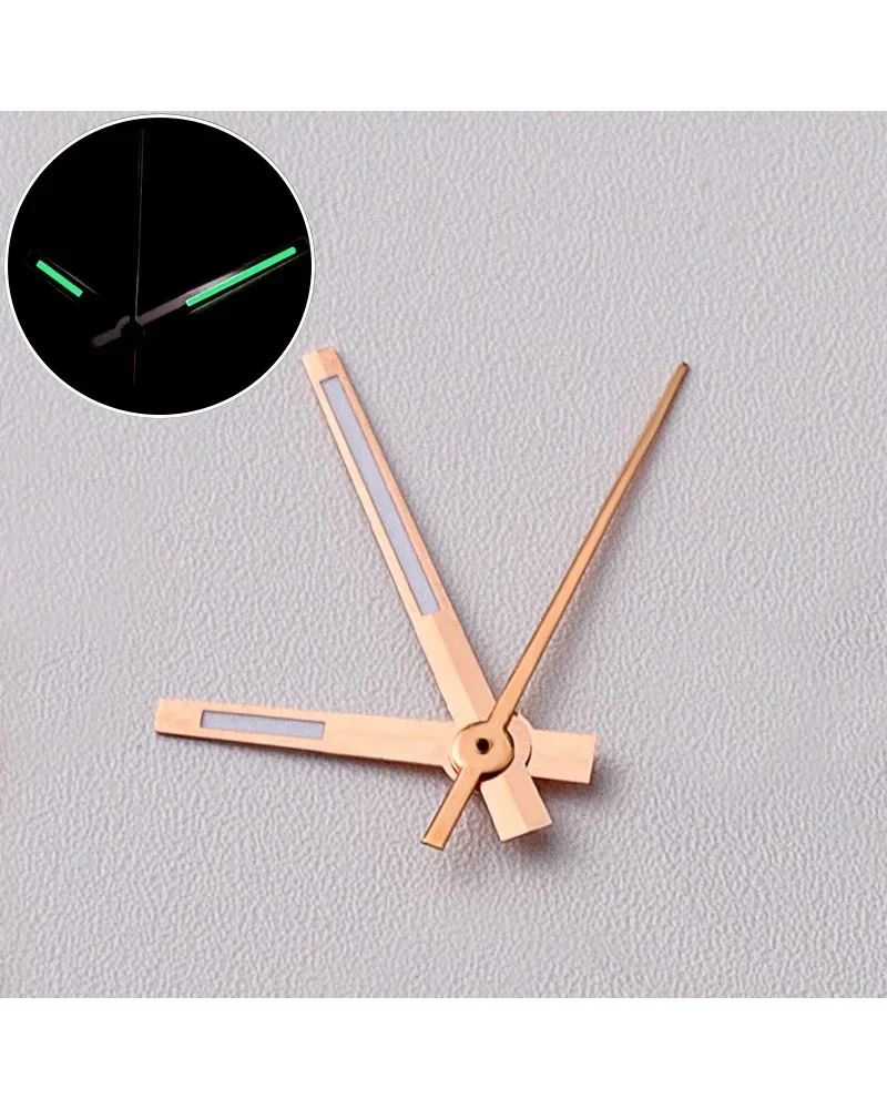 Modified Green Luminous Watch Hands Fits Movements Silver Gold Rose Gold Options 8