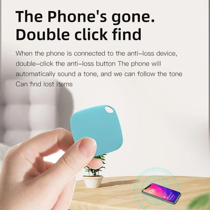 Mini Bluetooth Tracker AntiLost Device Smart Finder Locator For Kids Pets Wallet Bag Key Round Trac 2