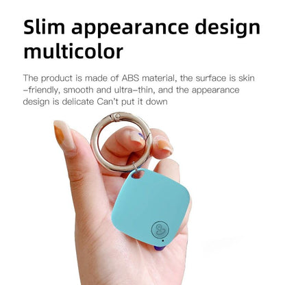 Mini Bluetooth Tracker AntiLost Device Smart Finder Locator For Kids Pets Wallet Bag Key Round Trac 4