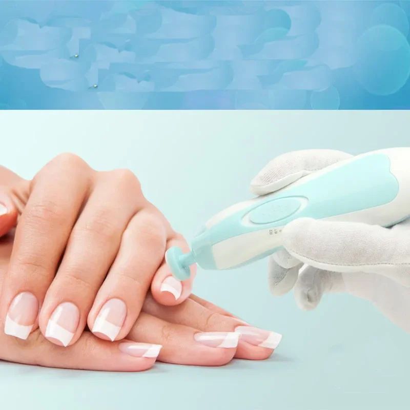 Multifunctional Electric Baby Nail Trimmer  Manicure Tool Set  Safe Nail File Clippers For Newborns 4