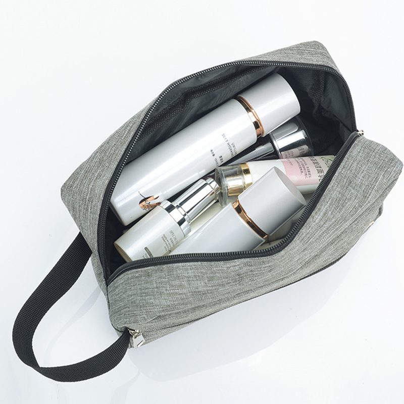 Oxford Cloth Waterproof Wash Bag Mens  Womens Travel Portable Makeup Organizer