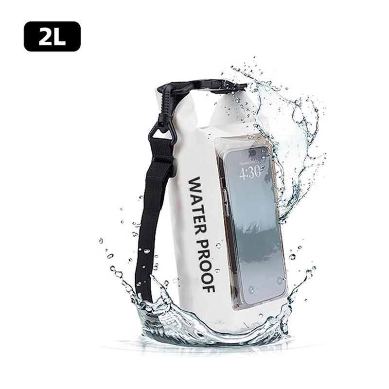 2L Touchscreen Waterproof Dry Bag Ideal for Kayaking Rafting Trekking  Camping